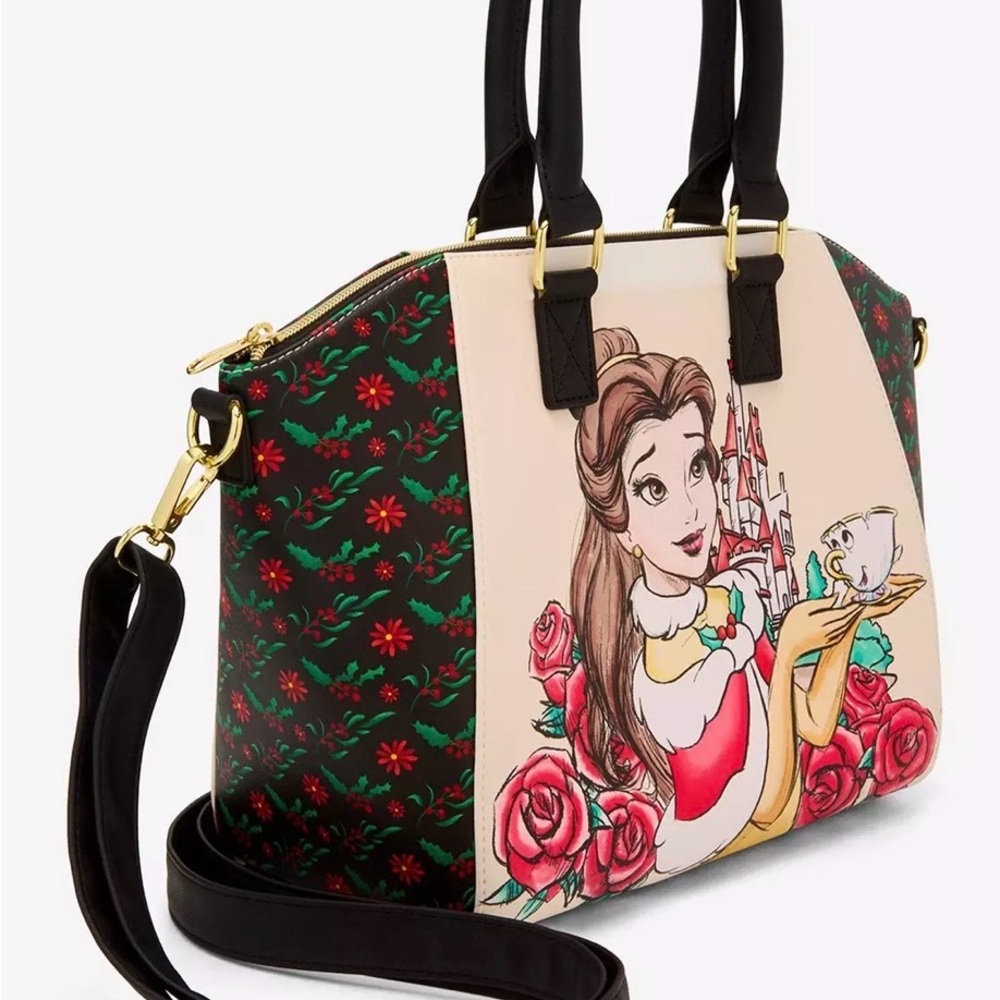 Loungefly Disney Beauty and the Beast Holiday Bel… - image 2